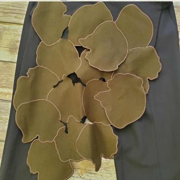 Tibi "Valia" Cutout Felt Panel Trousers - Picture 7 of 16